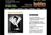 Buddies in Bad Times Theatre - website by Avocado Communications 2010
