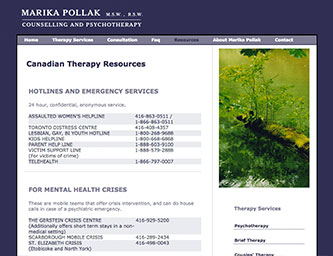 Psychotherapy Resources
