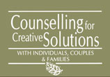 Counselling for Creative Solutions - Toronto therapy and Counselling - Click to visit website