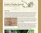 Judith Adam, Toronto horticultural author