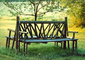 Double Sided Orchard Bench